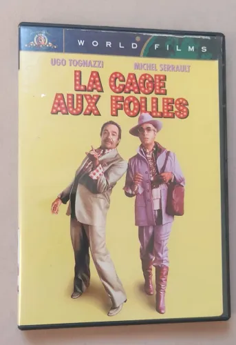 DVD - A Gaiola das Loucas - Importado EUA - La Cage Aux Folles - Sem Áudio e Leg. PT-BR
