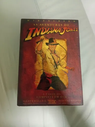 Box DVD Trilogia Indiana Jones