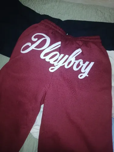 Calça moletom playboy
