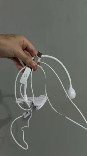 Luz Negra LED para Unhas em Gel com Clip - Portátil e Flexível