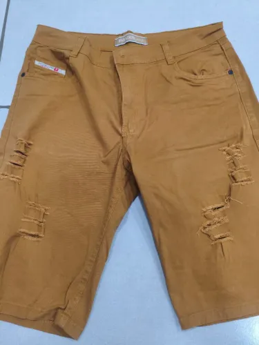 Bermuda jeans masculina