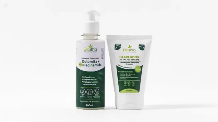 Kit Clareador de corpo e rosto