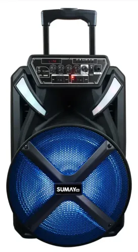 Caixa Amplificada Sumay X-prime 600bt Sm-cap22 Bluetooth