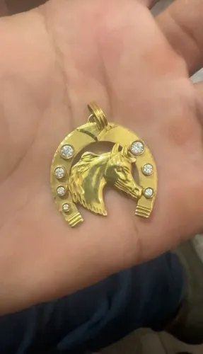 Pingente de ouro 18k 