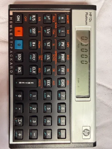 HP 12C Platinum - Calculadora Financeira