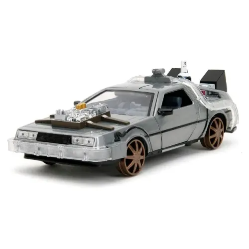 MINIATURA DE CARRO JADA BACK TO THE FUTURE PART III - TIME MACHINE (TRAIN SCENE) - ESCALA