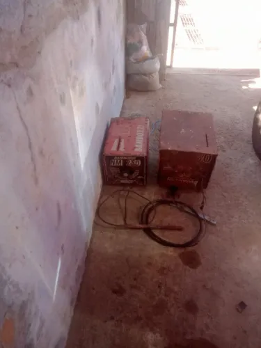 Maquina de solda grande 200 pequena 250