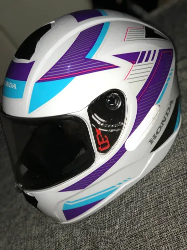 Vendo capacete Honda com 2 semanas de uso