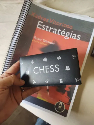 Xadrez magnético+ Cópia Livro Seraivan - Xadrez Vitoriosoivan