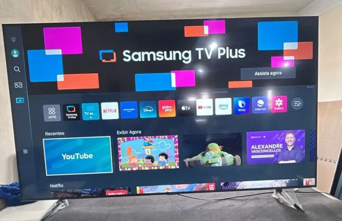 Smart Tv Samsung 65" 4k UHD Alexa integrada