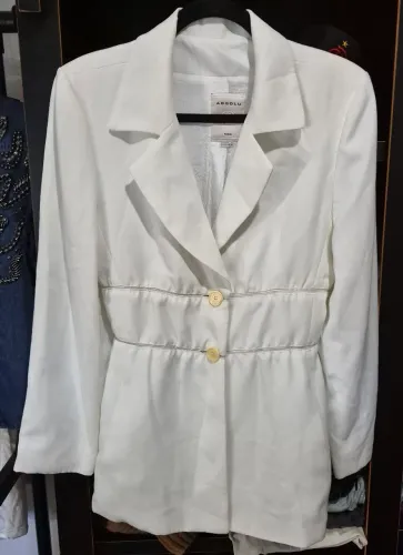 Blazer Absolu Paris Feminino Off White