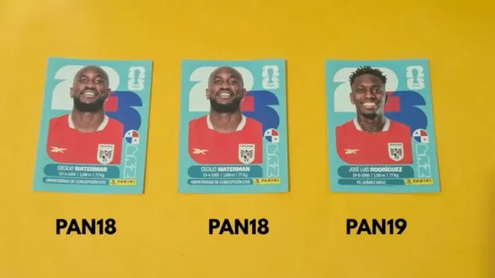 Figurinhas Copa do Mundo 2026 Panamá PAN18 PAN19