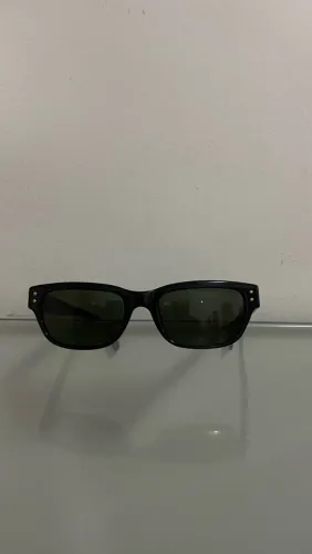 Óculos de Sol Giorgio Armani Vintage Preto Original com Estojo