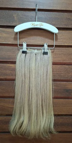 Cabelo Loiro na Nanopele Invisivel 