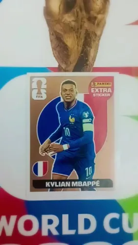 Mbappé Legend Bronze Copa 2026 Panini - Estado Gema Impecável