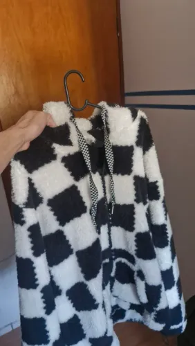 Blusa xadrez quentinha