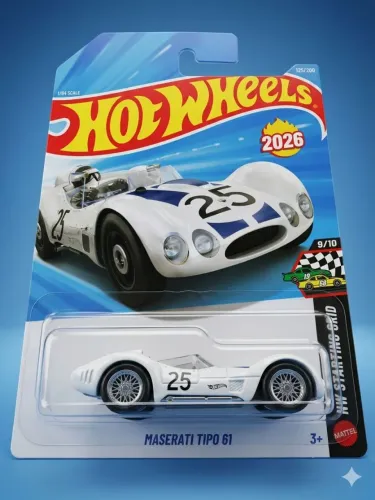 Hot Wheels Maserati Tipo 61 "Birdcage" - Coleção HW Starting Grid 2026