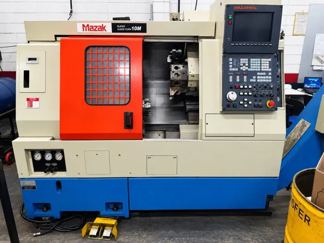 Torno Cnc MAZAK SQT-10M 3 ferr. Acionadas 1995