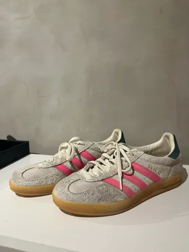 Adidas Gazzele Original - Rosa Bege e Verde