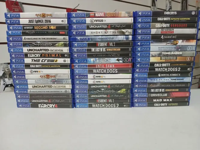 Jogos de PlayStation 4 a partir de 50 Reais