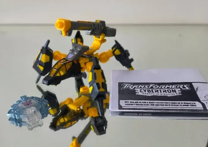 Figure Transformers Cybertron Scrapmetal, completo e original Hasbro, Galaxy Force