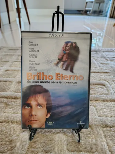 Dvd Brilho Eterno de uma Mente Sem Lembranças c/ Jim Carrey e Kate Winslet (LACRADO)