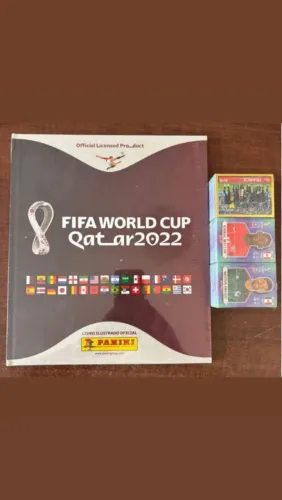 Álbum completo 2022 figurinhas para colar.
