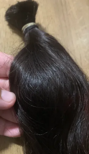 Cabelo humano - Sem química, VIRGEM.