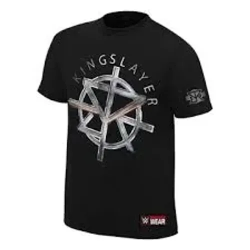 Camisa Seth Rollins WWE Nova Sem Uso Preta (G)