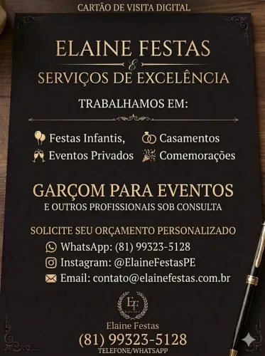 Promoção de garçom 