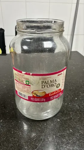 Pote de vidro 