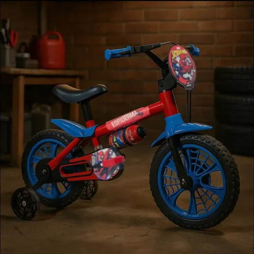 Biicicleta Infantil Homem Aranha 
