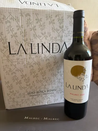 Vinho Argentino La Linda - unidade ou caixa fechada