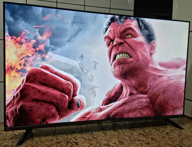 Tv smart 43 polegadas Roku seminova 