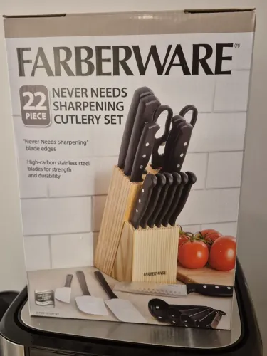 Farberware 22 Peças - conjunto facas e utensílios