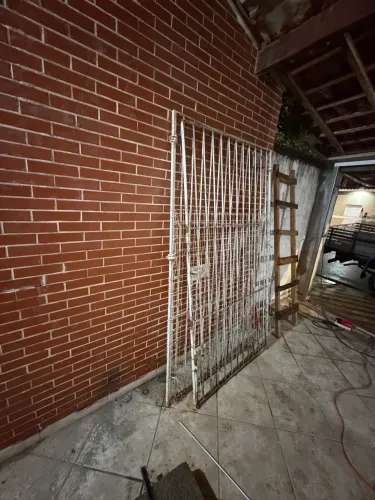 Portão 2 folhas de 1,14 x 2,19