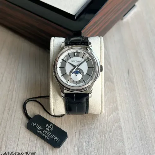 RELÓGIO PATEK PHELIPP Calendário Perpetual Branco - ETA S/c