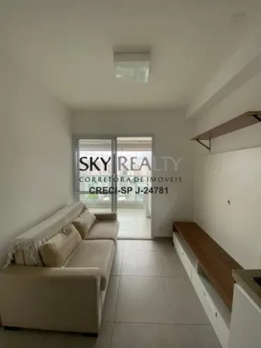 Apartameto para locação Santo Amaro, 1 quarto, mobiliado