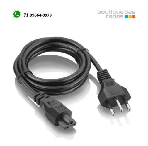 Cabo de força energia para notebook impressora ps2 ps3 ps4 computador televisão monitor