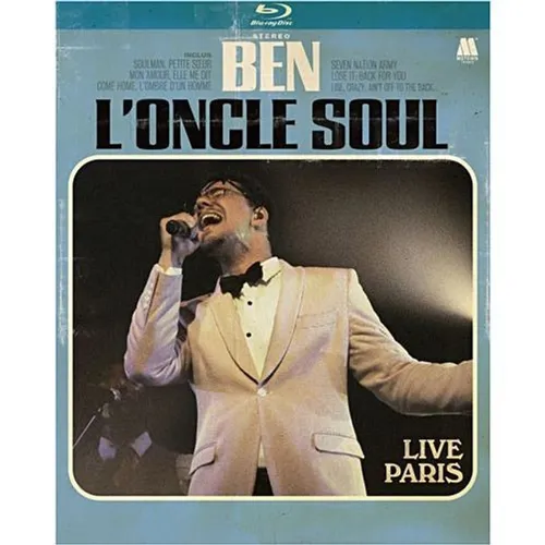 Blu ray Ben L'Oncle Soul - Live Paris (Autorado)