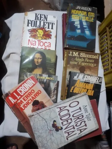 10 livros drama, ação, suspense