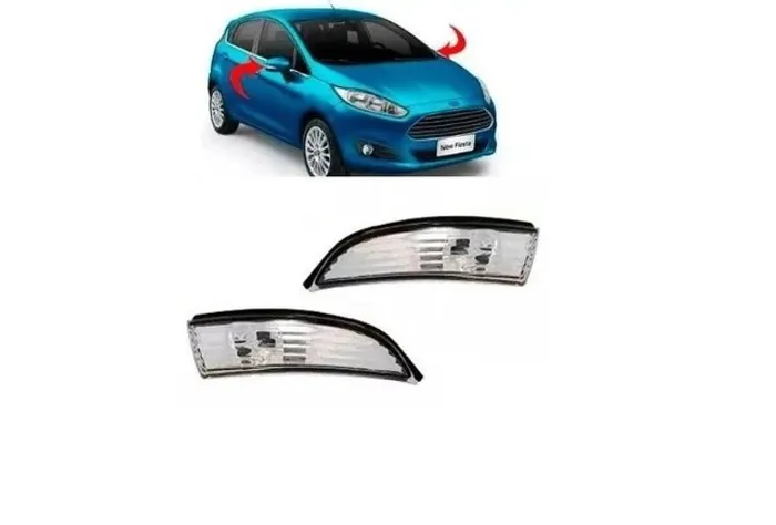 Par Pisca Seta Retrovisor New Fiesta 2011 2012 2013 14 2015 