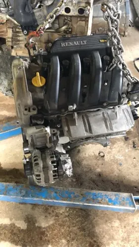Motor parcial sandero megane duster 1.6 16v original 