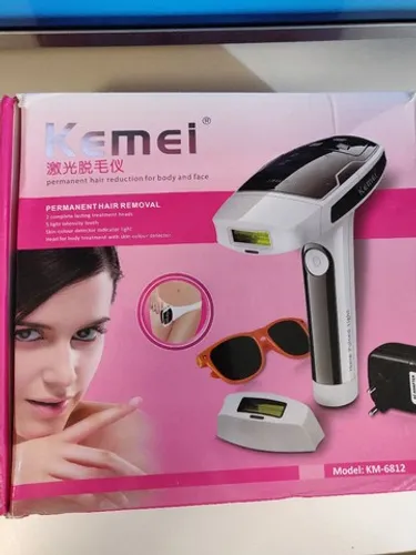 Depilador Permanente de Luz Pulsada Kemei KM - 6812