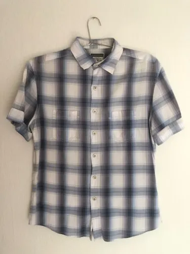 Camisa Ellus xadrez manga curta tamanho P