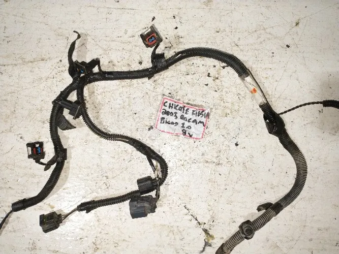 Chicote Bico Injetor Ford/Fiesta 1.0 8V. Zetec Rocam Gasolina  2003/07.