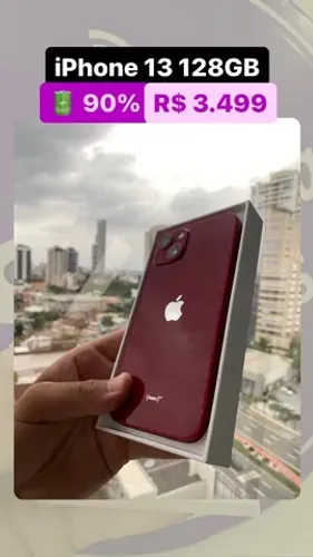 iPhone 13 128GB Seminovo!!