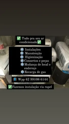Peças em geral tudo pra seu ar condicionado