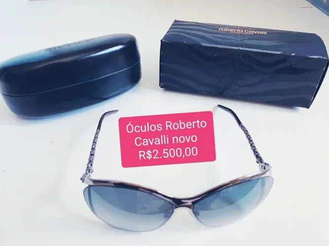 Maravilhoso óculos Roberto Cavalli novo 