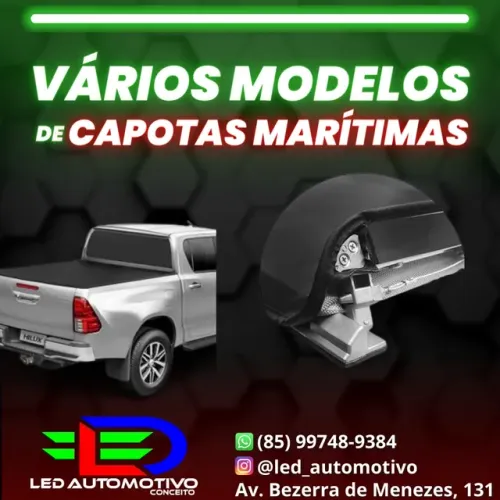 Capota Marítima para diversos modelos de Pick-Ups
